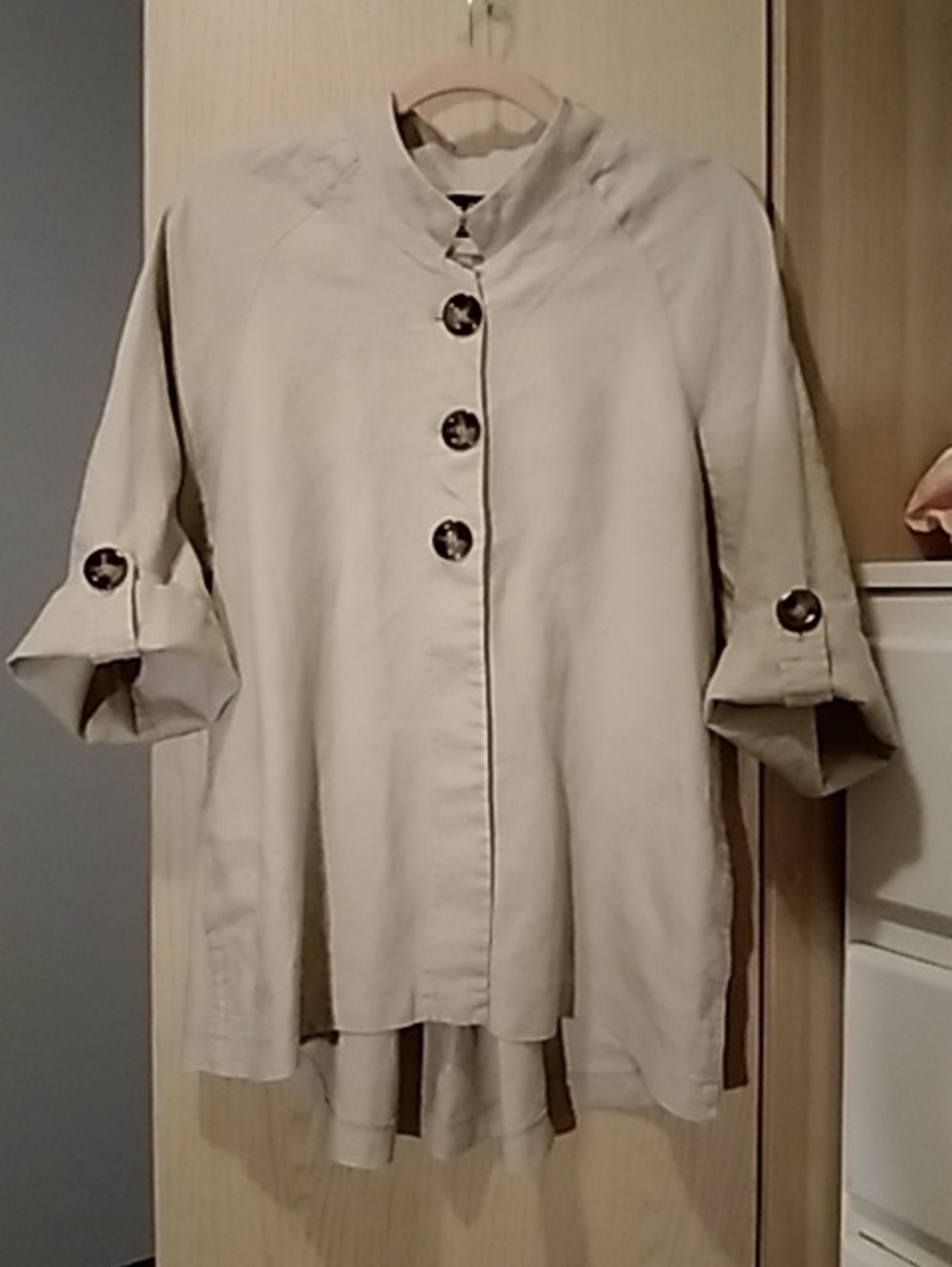 LUII  Linen Jacket Sz M